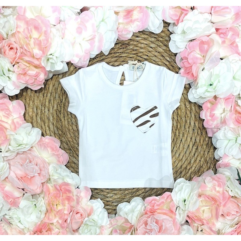 E.M.C. MAGLIA M/M BIANCA BIMBA