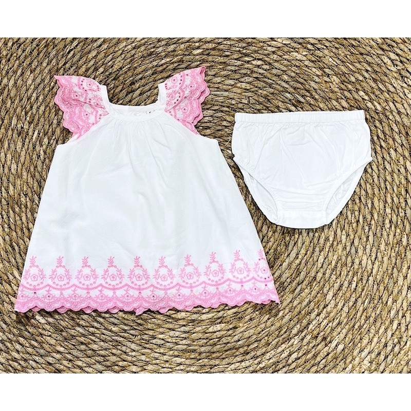 LOSAN VESTITO BIANCO BIMBA