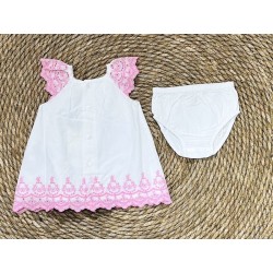 LOSAN VESTITO BIANCO BIMBA