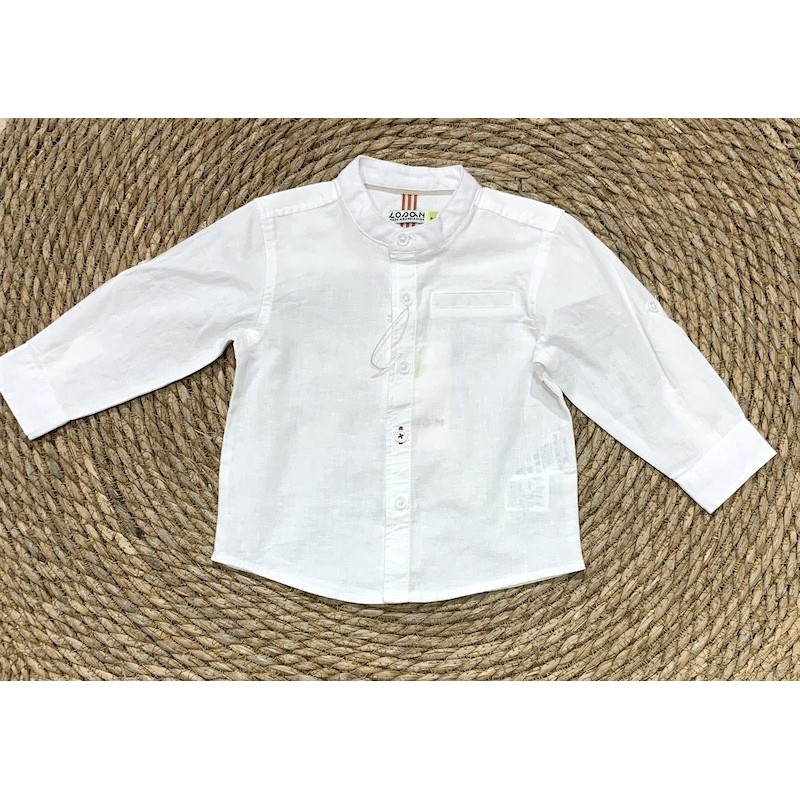 LOSAN CAMICIA IN LINO BABY BOY