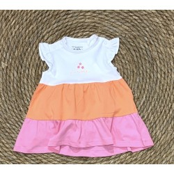 LOSAN VESTITO BICOLORE BIMBA