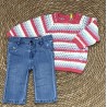 LOSAN JEANS FARFALLA BIMBA
