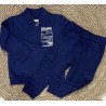 LOSAN FELPA ZIP MOUNTAINS BLU BIMBO