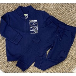 LOSAN PANTATUTA CON TASCONI BLU BIMBO