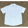 LOSAN CAMICIA M/M IN LINO RIGATA BIMBO