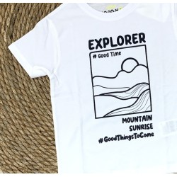 LOSAN MAGLIA M/M EXPLORER BIANCA BIMBO