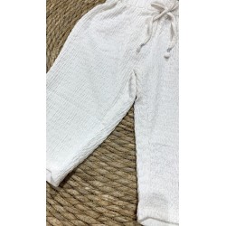 LOSAN PANTALONE WHITE BIMBA