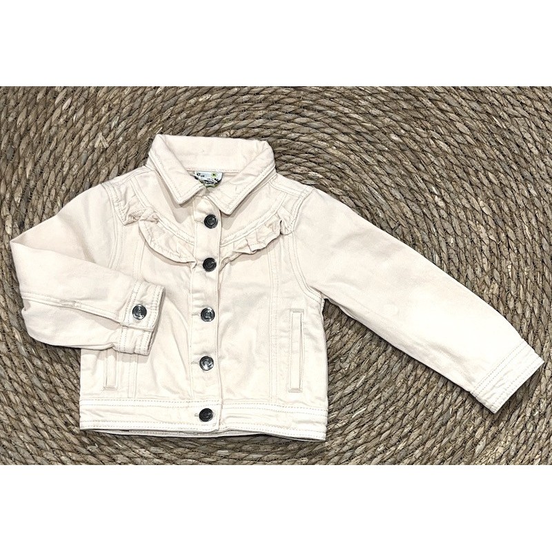 LOSAN GIACCA IN JEANS BEIGE BIMBA