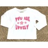 LOSAN MAGLIA M/L LOVELY WHITE BIMBA
