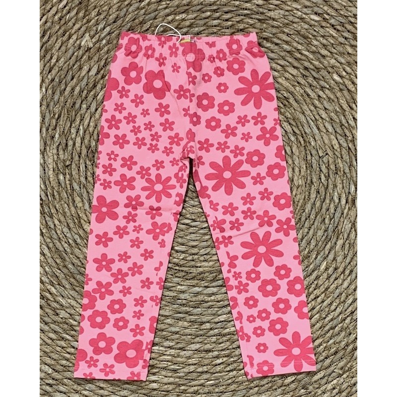 LOSAN LEGGINGS FLOWER PINK BIMBA