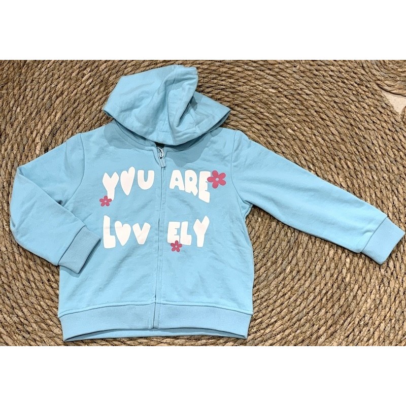 LOSAN FELPA ZIP LOVELY BIMBA