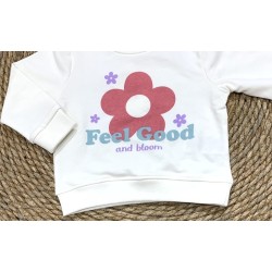 LOSAN FELPA LOVELY WHITE BIMBA