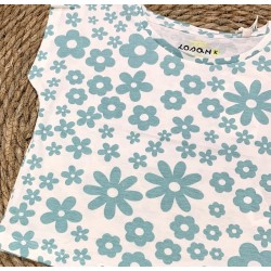 LOSAN MAGLIA M/M FLOWER TIFFANY BIMBA