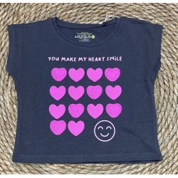 LOSAN MAGLIA M/M HEART GREY...
