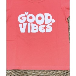 LOSAN MAGLIA M/M GOOD VIBES RED BIMBA