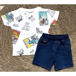 LOSAN SHORT DENIM BIMBO