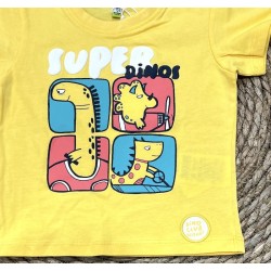 LOSAN MAGLIA M/M DINO YELLOW BIMBO