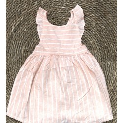 LOSAN VESTITO LINO PINK BIMBA