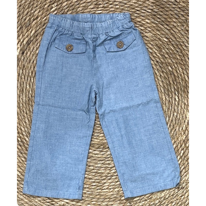 LOSAN PANTALONE FINTO DENIM BIMBA