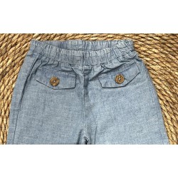 LOSAN PANTALONE FINTO DENIM BIMBA
