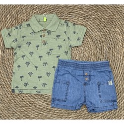 LOSAN POLO M/M PALM GREEN BIMBO