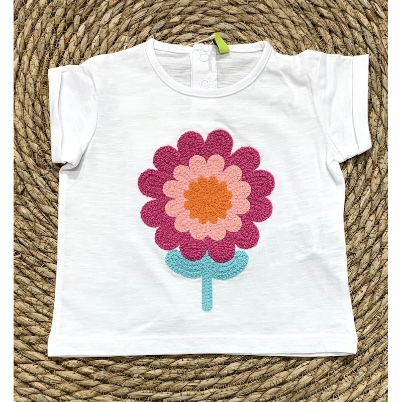 LOSAN MAGLIA M/M FLOWER BIMBA