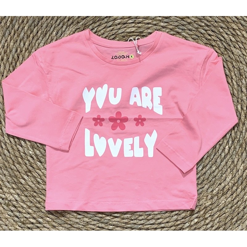 LOSAN MAGLIA M/L LOVELY PINK BIMBA