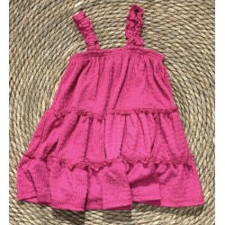 LOSAN VESTITO FUCSIA BIMBA