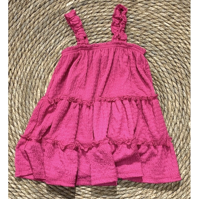 LOSAN VESTITO FUCSIA BIMBA