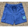 LOSAN SHORT COTONE BLU LAVORATO BIMBO