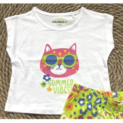 LOSAN COMPLETO MAGLIA MULTICOLOR  BIMBA