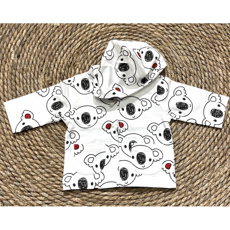 E.M.C. FELPA ZIP KOALA BABY BOY