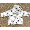 E.M.C. FELPA ZIP KOALA BABY BOY