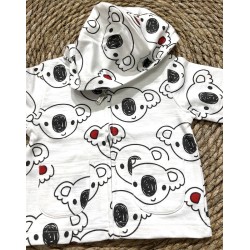 E.M.C. FELPA ZIP KOALA BABY BOY