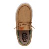 HEY DUDUE WALLY WASHED CANVAS WALNUT BIMBO