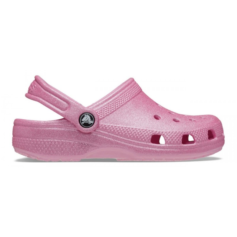 CROCS GLITTER PINK BIMBA