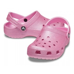 CROCS GLITTER PINK BIMBA