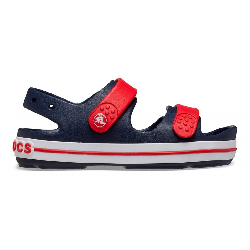 CROCS CROCBAND SANDAL T NAVY/RED