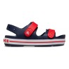 CROCS CROCBAND SANDAL T NAVY/RED