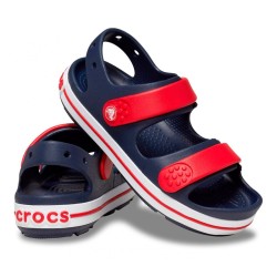CROCS CROCBAND SANDAL T NAVY/RED