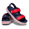CROCS CROCBAND SANDAL T NAVY/RED
