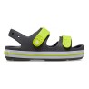 CROCS CROCBAND SANDAL T GREY/LIME