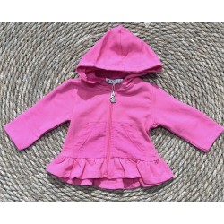 E.M.C. FELPA ZIP PINK BABY...