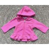 E.M.C. FELPA ZIP PINK BABY GIRL