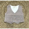 E.M.C. GILET MARRONE BABY BOY