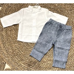 E.M.C. PANTALONE SLAVATO BABY BOY