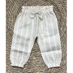 E.M.C. PANTALONE MISTO LINO...