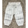 E.M.C. PANTALONE MISTO LINO BABY GIRL