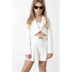 COMPLETO GIACCA E TUTA WHITE