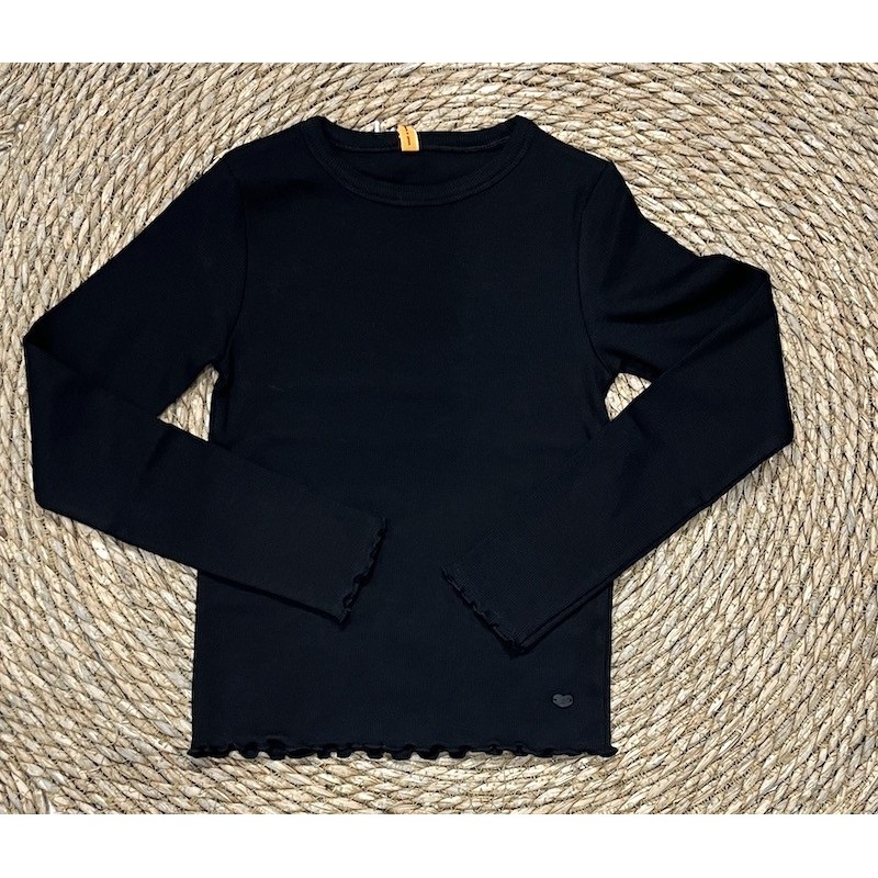 LOSAN MAGLIA M/L COSTINA BLACK